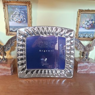 Cornice Portafoto in Argento 925 x foto cm 18x24