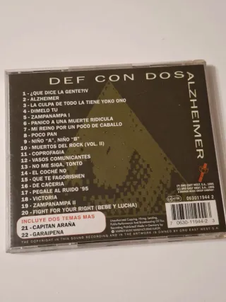 CD Def Con Dos - Alzheimer