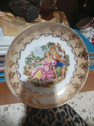 Plato decorativo vintage
