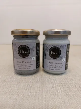 Pintura Fleur Base Cemento y Color Cemento