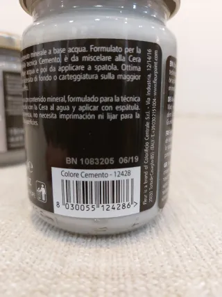 Pintura Fleur Base Cemento y Color Cemento