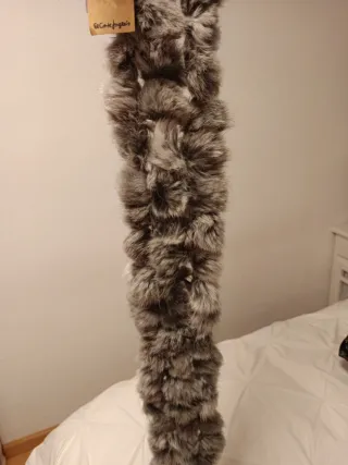 Sciarpe o stole in vera pelle di coniglio