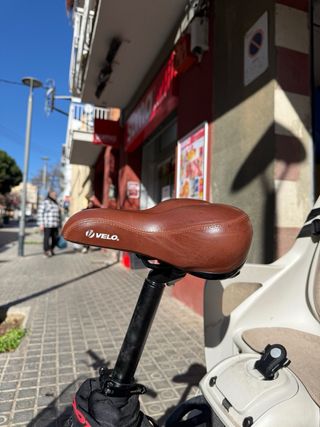Bicicleta eléctrica con sillas