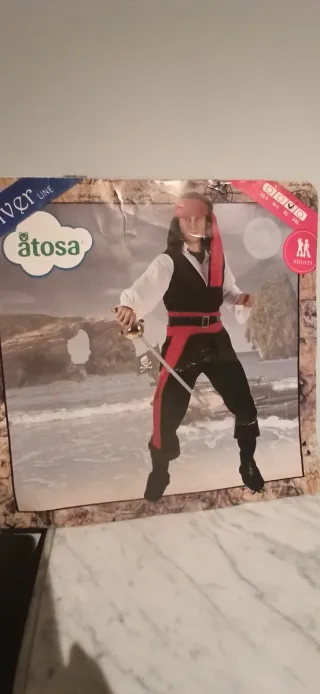 Disfraz Pirata Hombre Talla XL
