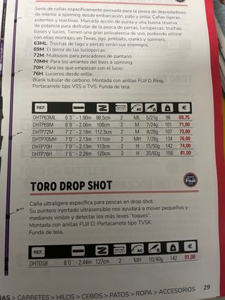 Caña Hart Toro Predator 69M.