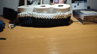 Ganchillo  con trapillo