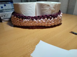 Ganchillo  con trapillo