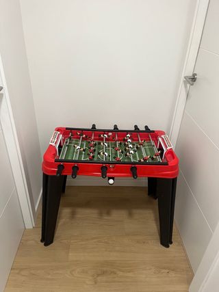 Futbolín Plegable Rojo