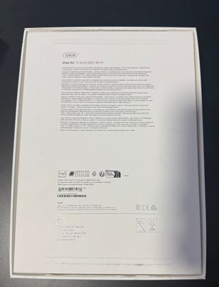 iPad Air 11 M2 128GB Gris Espacial