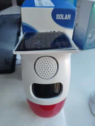 Alarma Solar y Cámara WiFi Inteligente