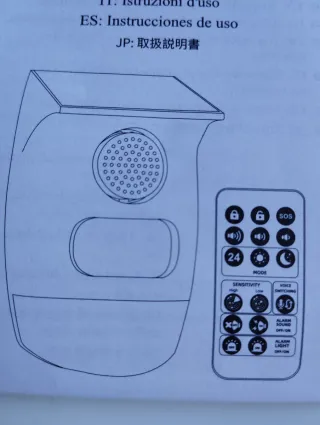 Alarma Solar y Cámara WiFi Inteligente