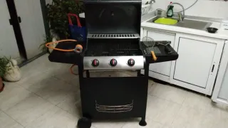 Barbacoa de gas americana