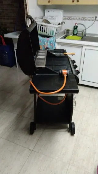 Barbacoa de gas americana
