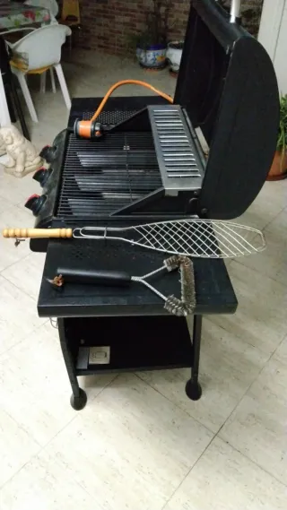 Barbacoa de gas americana