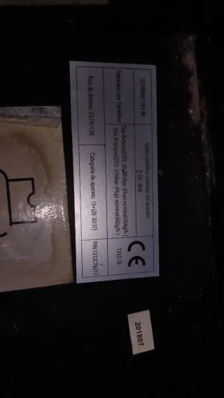 Barbacoa de gas americana