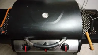 Barbacoa de gas americana