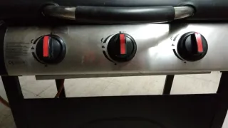 Barbacoa de gas americana