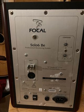 Par Monitores Focal Solo 6 Be (No funcionan)