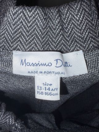 Mono gris de espiga con botones