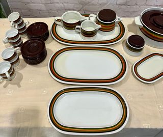 Vajilla Bidasoa Vintage Multicolor