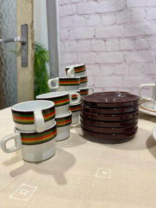 Vajilla Bidasoa Vintage Multicolor