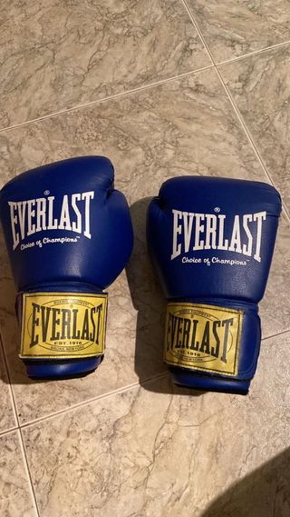 Guantes Boxeo Everlast 12 oz Azul