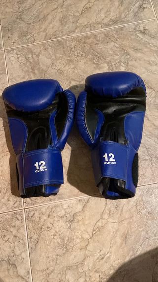 Guantes Boxeo Everlast 12 oz Azul