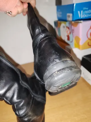 Botas Gorila Negras Talla 38 piel