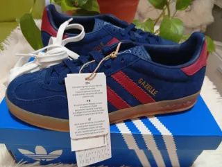 Adidas Gazelle Azul/Rojo Talla 38
