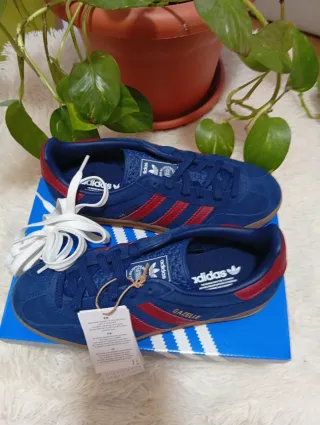 Adidas Gazelle Azul/Rojo Talla 38