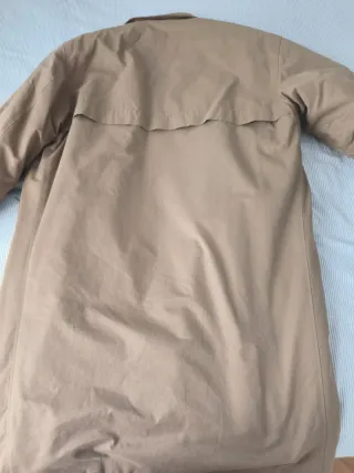 Gabardina oversize forrada borreguito