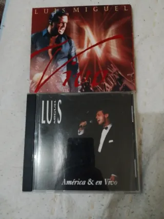 CD Luis Miguel - vivo y América & en Vivo