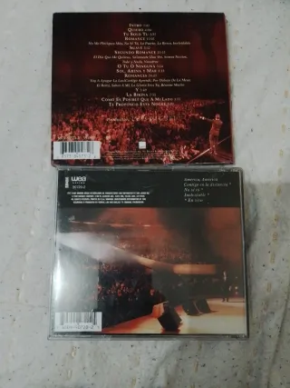 CD Luis Miguel - vivo y América & en Vivo