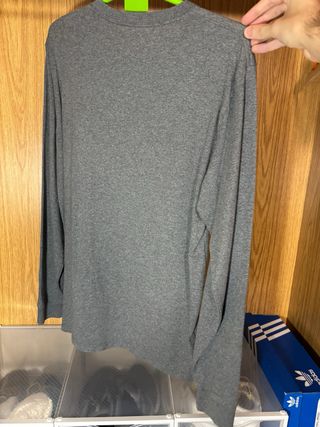 Camiseta Carhartt Manga Larga Gris Talla M