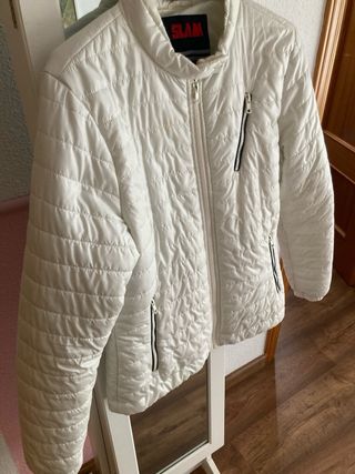 Chaqueta Slam Blanca Acolchada