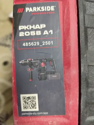 Taladro Percutor Parkside con Maletín