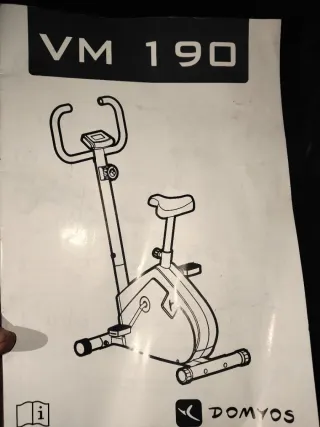 Bicicleta Estática Domyos VM 190