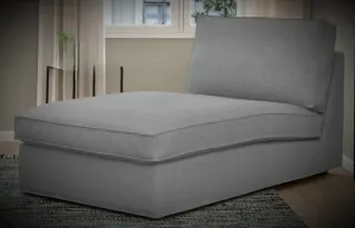 Chaise longue Kivik Ikea gris oscuro
