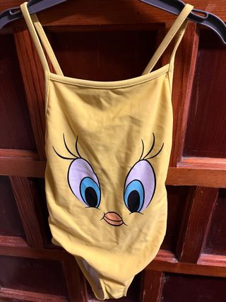 Bañador Zara amarillo infantil Tweety