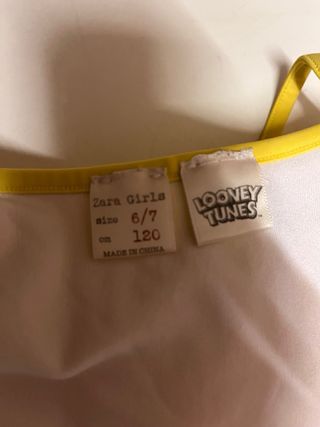 Bañador Zara amarillo infantil Tweety