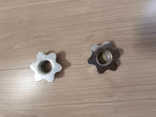 3 Mancuernas 28mm con cierres