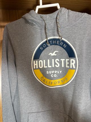 Sudadera Hollister Gris
