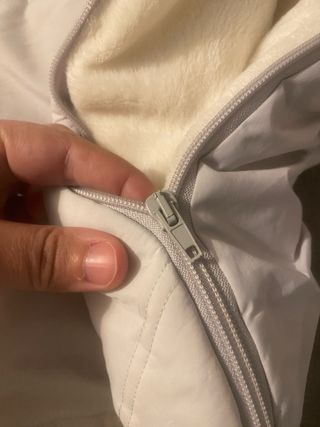 Saco para cochecito de bebé color crema