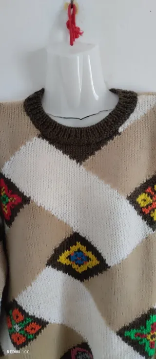 Maglione Unisex Lana Girocollo