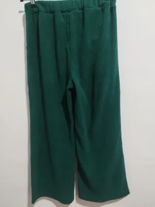 Pantalón pana verde