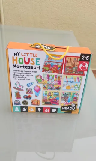 Juego Montessori My Little House HEADU 2-5 años