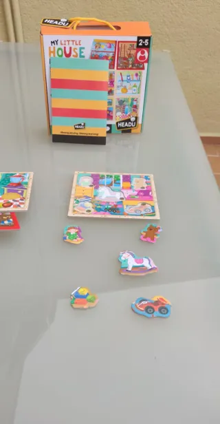 Juego Montessori My Little House HEADU 2-5 años