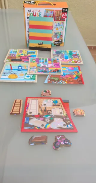 Juego Montessori My Little House HEADU 2-5 años