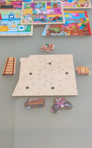 Juego Montessori My Little House HEADU 2-5 años