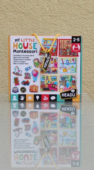 Juego Montessori My Little House HEADU 2-5 años